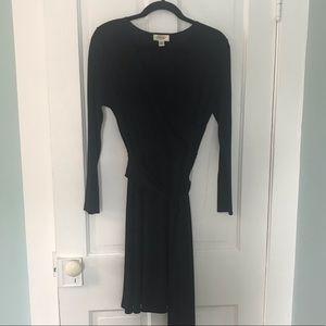 Talbots Faux Wrap Dress with Waist Sash